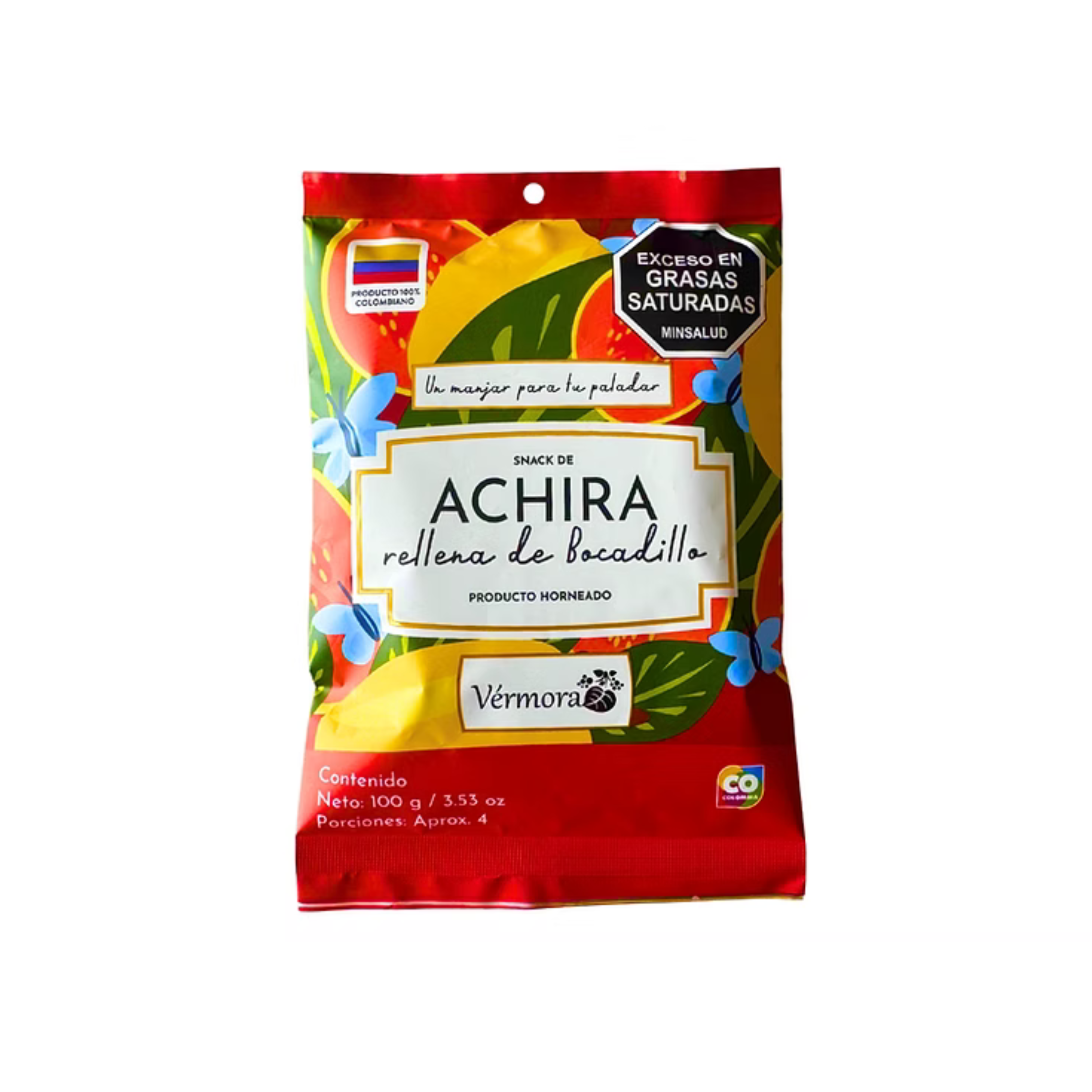 Achiras rellenas de bocadillo