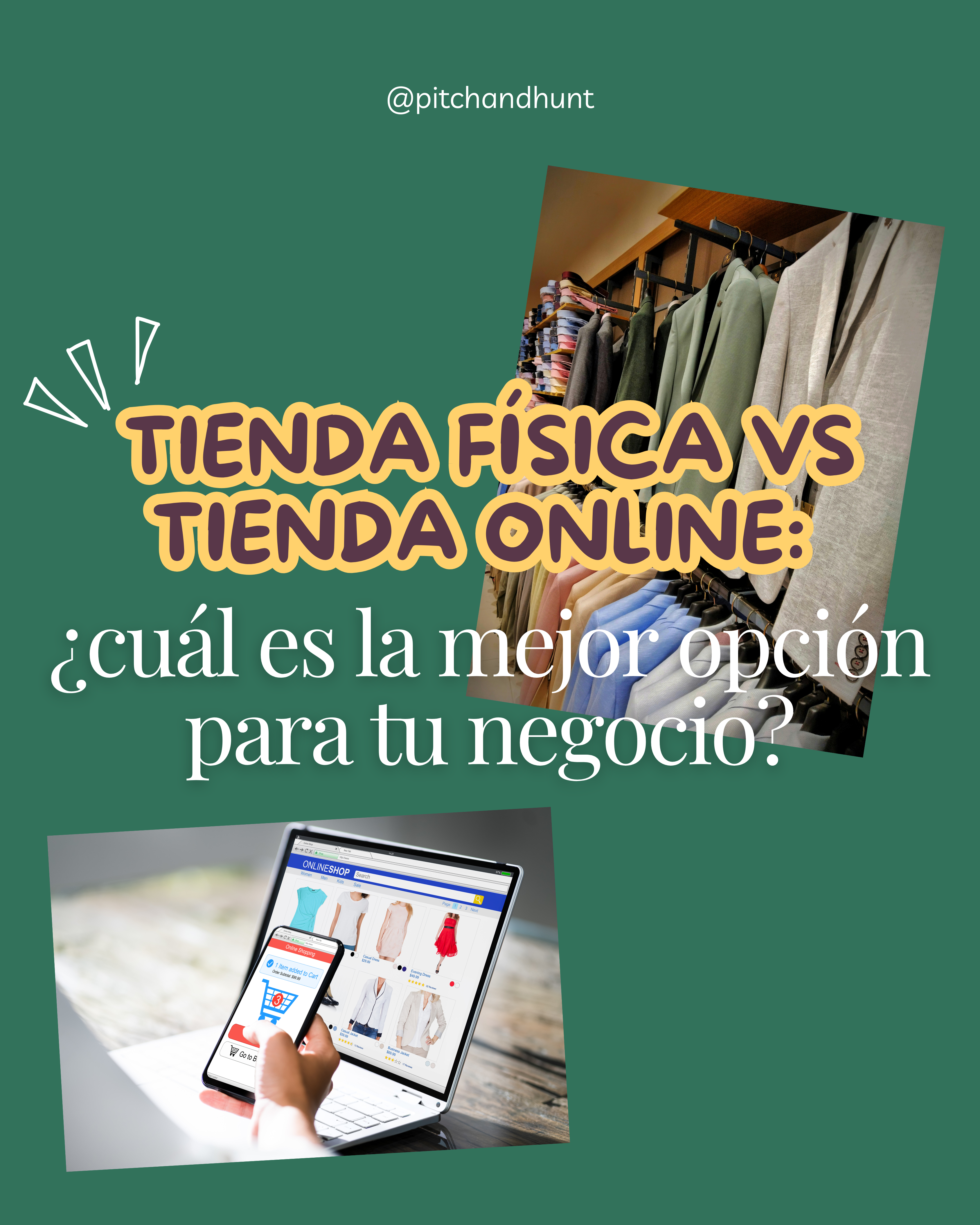 Tienda física vs tienda online: ¿cuál es la mejor opción para tu negocio?