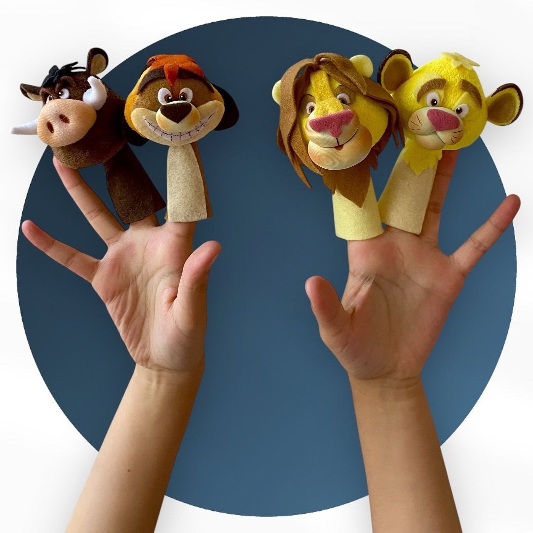 Títeres de Dedo – El rey de león