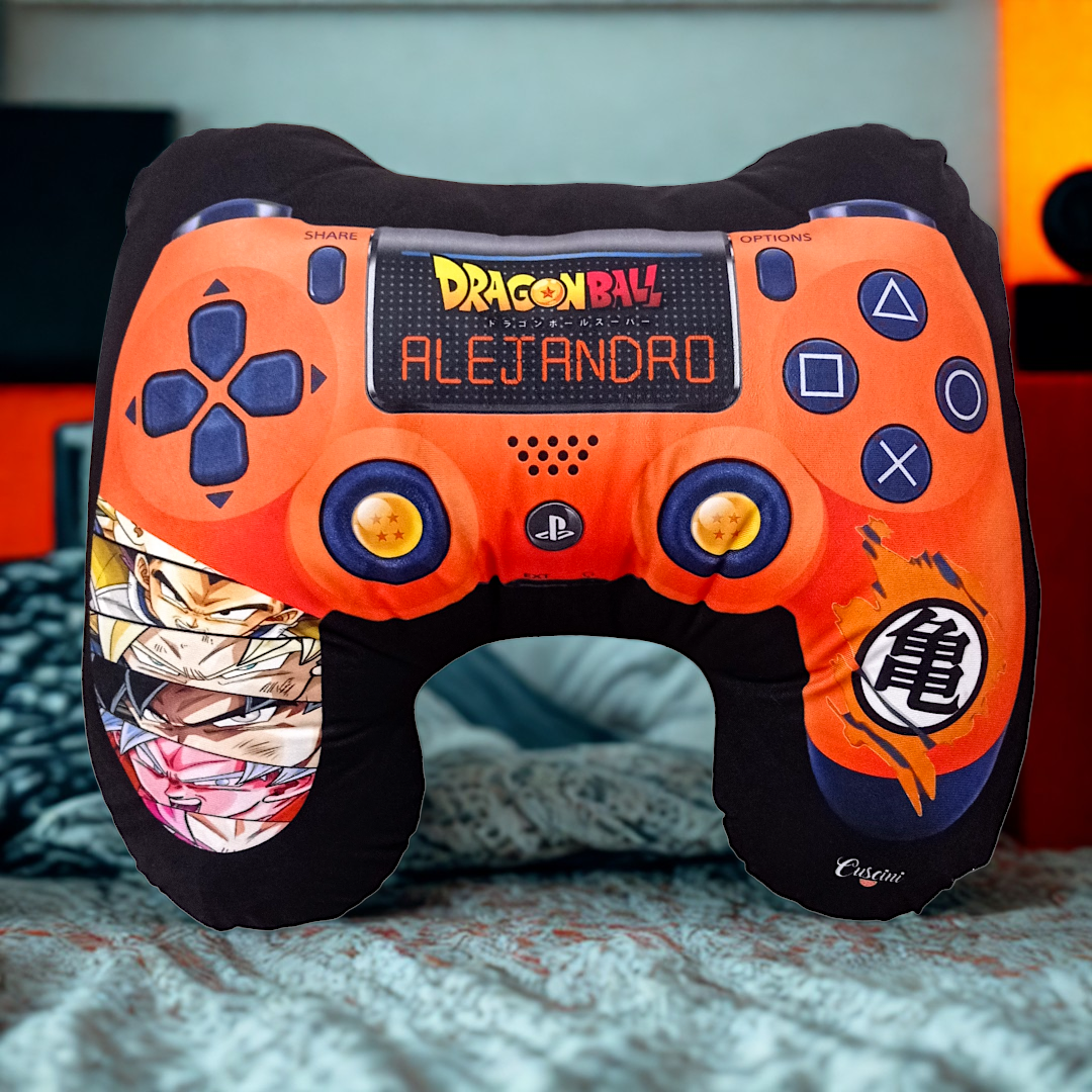 COJIN FORMA CONTROL VIDEOJUEGO DRAGON BALL