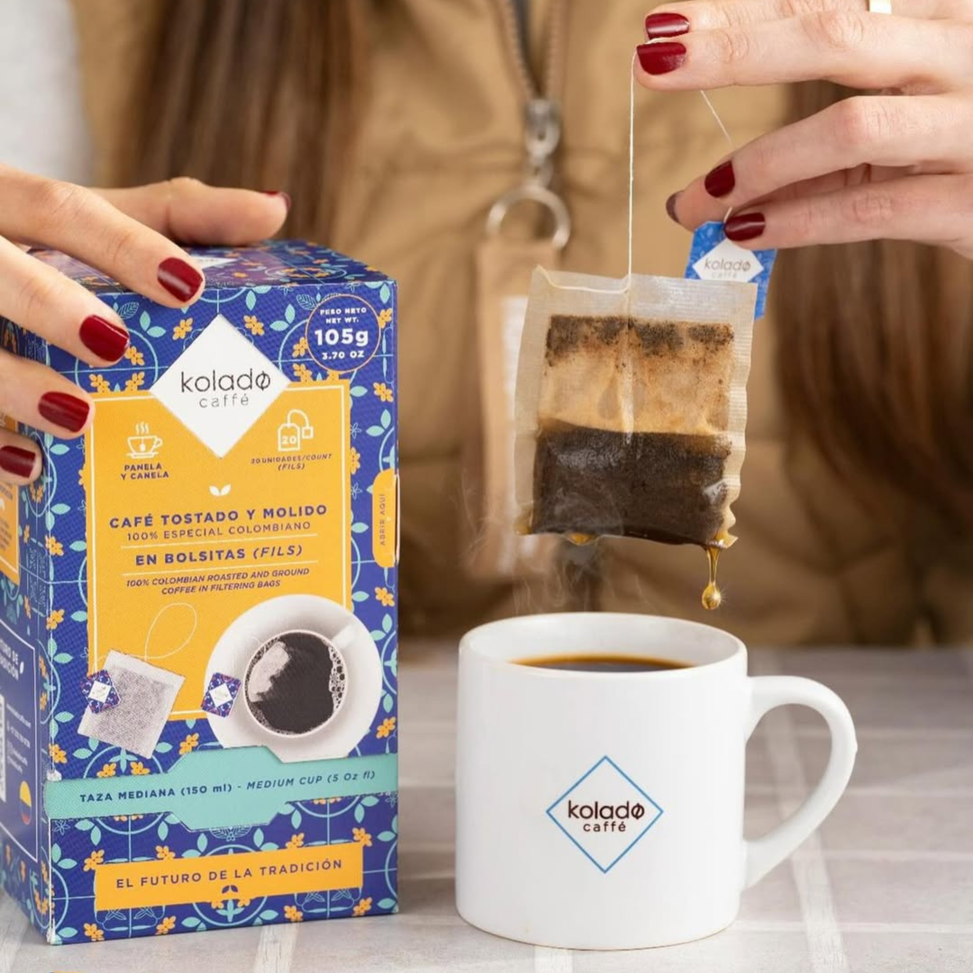 Caja Kolado Caffé Sabor Panela Canela