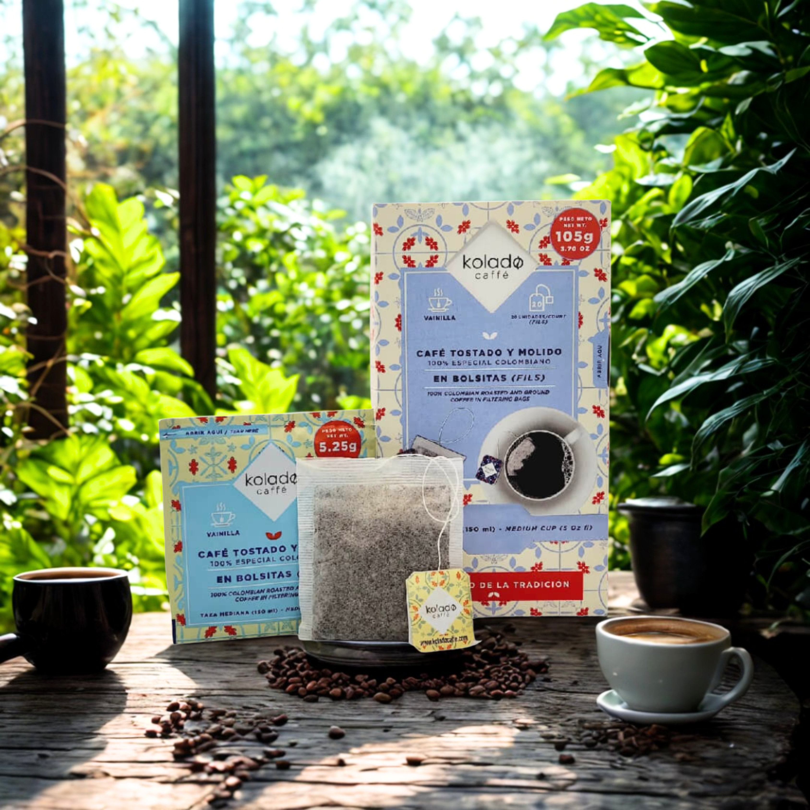 Kolado Caffé Sabor Vainilla