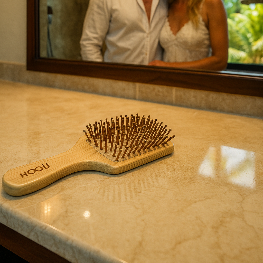 Cepillo para el cabello de Bambú