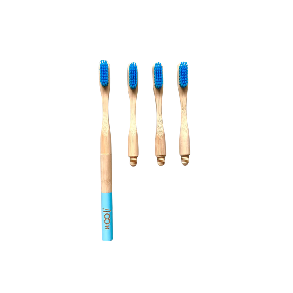 Kit Anual Cepillos Intercambiables de Bambú