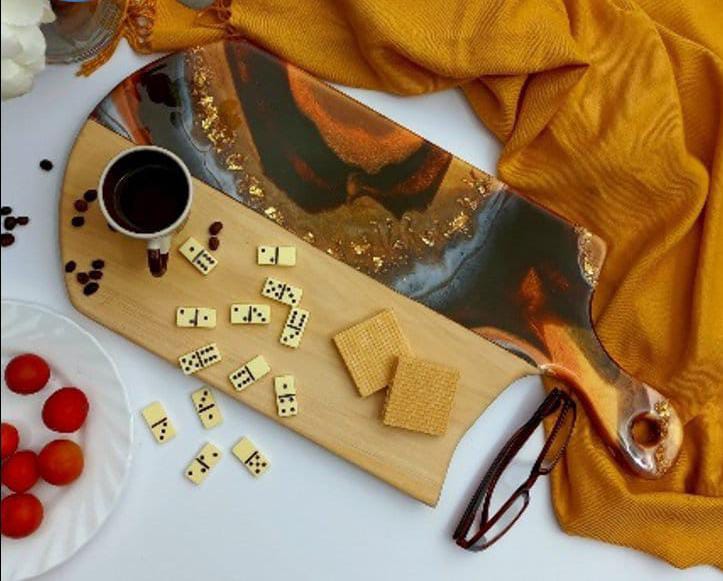 TABLA PINO GALAXY DE MANGO CAFÉ