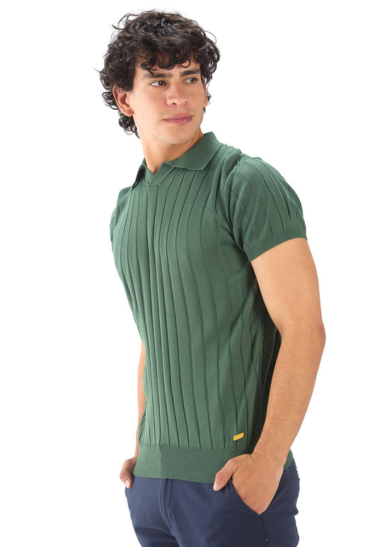 Camisa polo Canales Verde