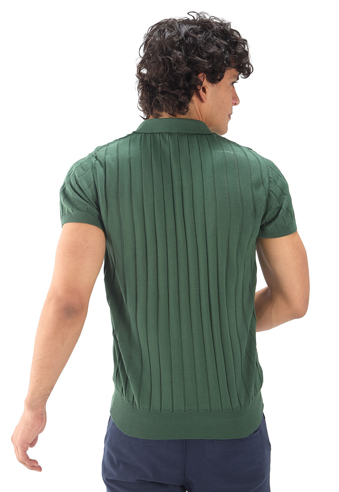 Camisa polo Canales Verde