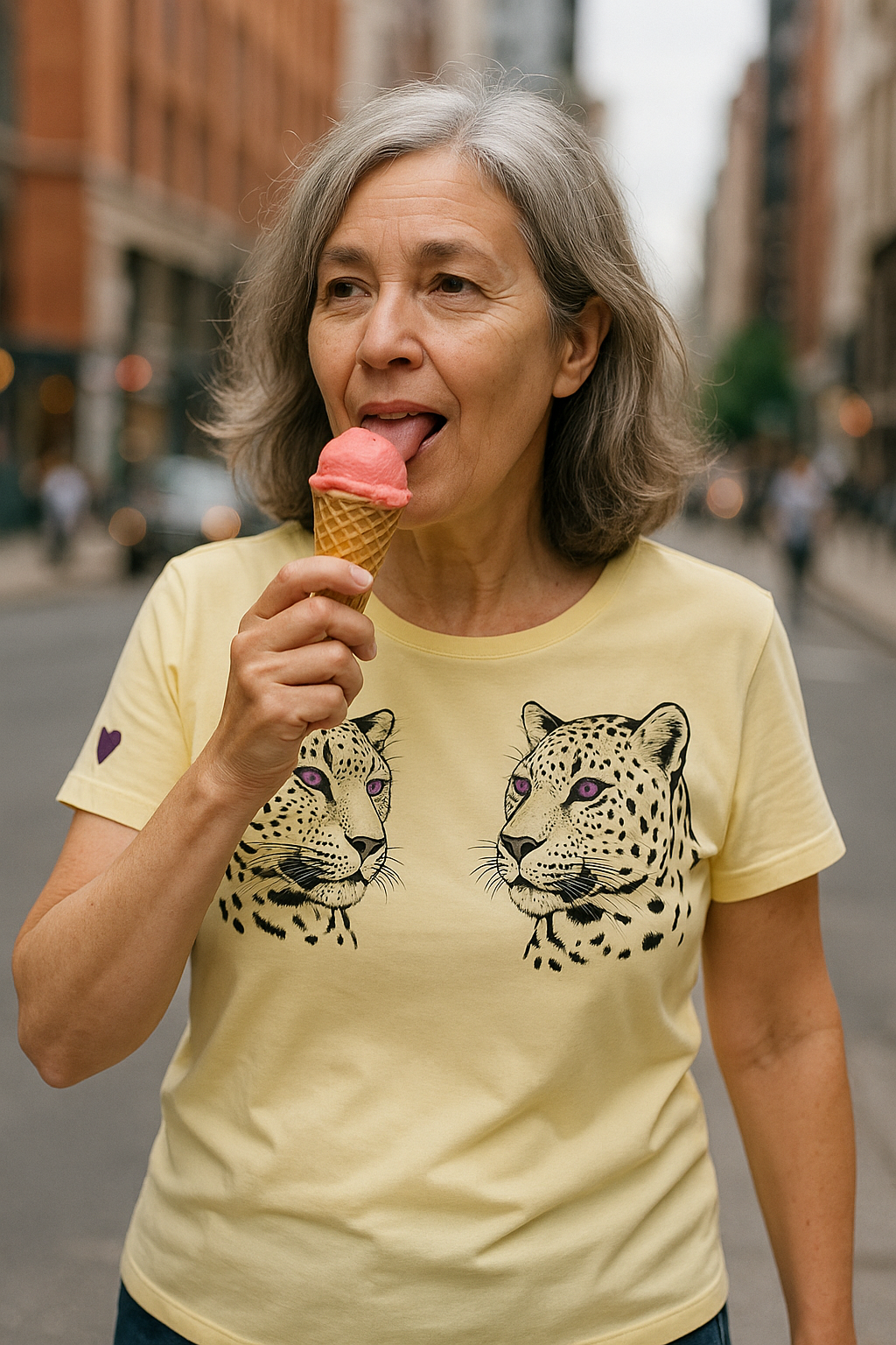 Camiseta Amarilla Jaguar