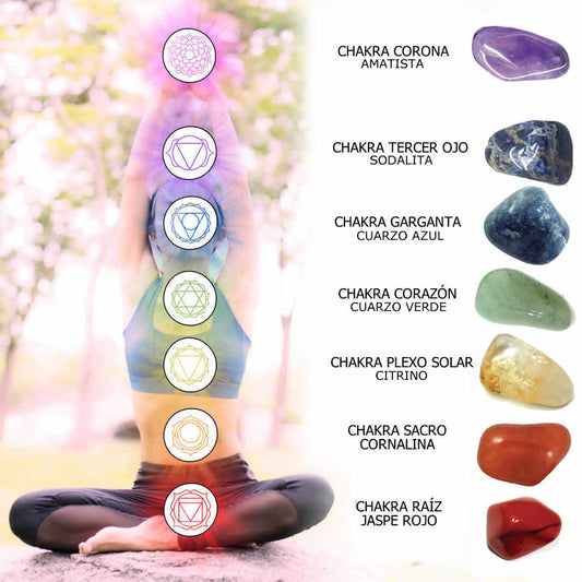 Ritual para equilibrar los 7 chakras