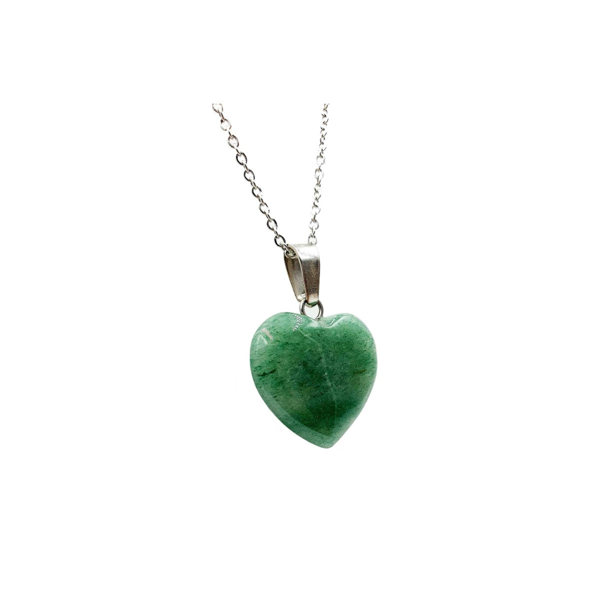 Collar Corazón de Jade