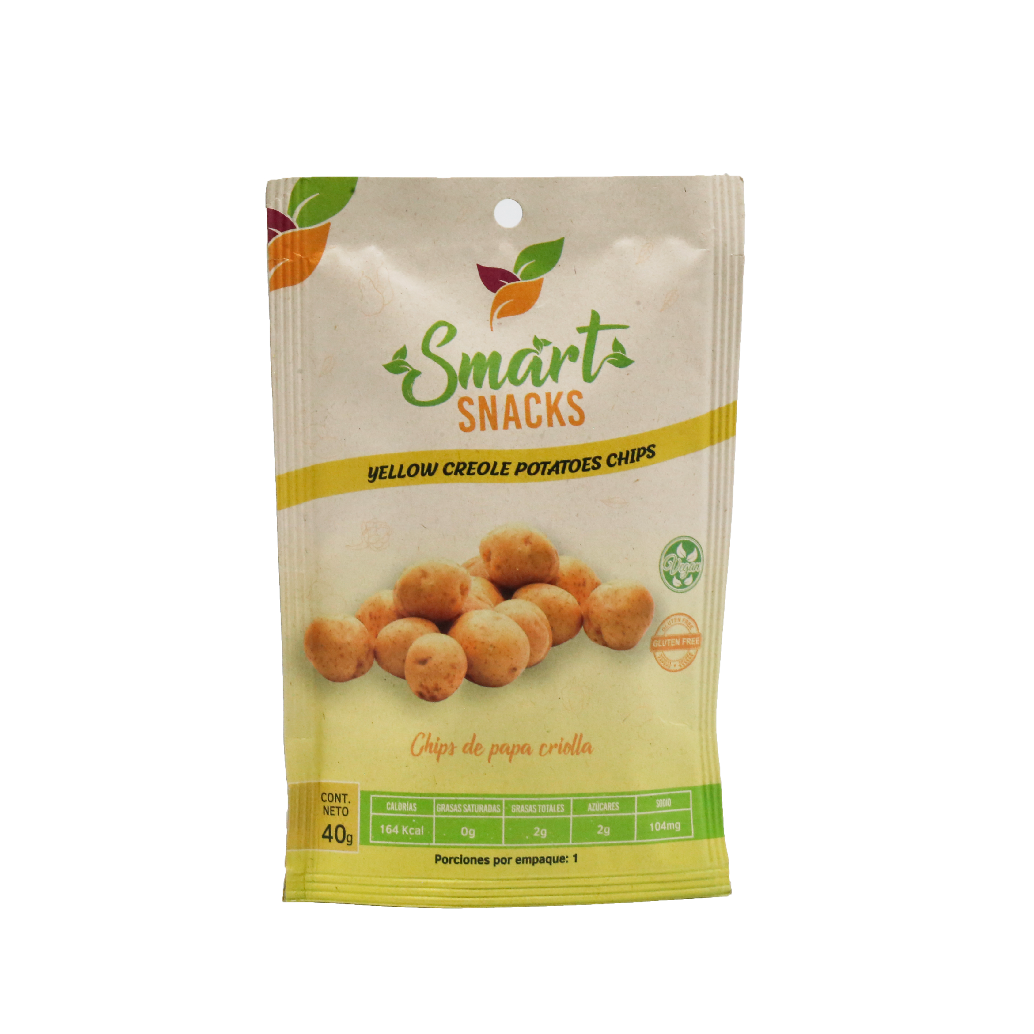 Chips de Papa Criolla Horneada
