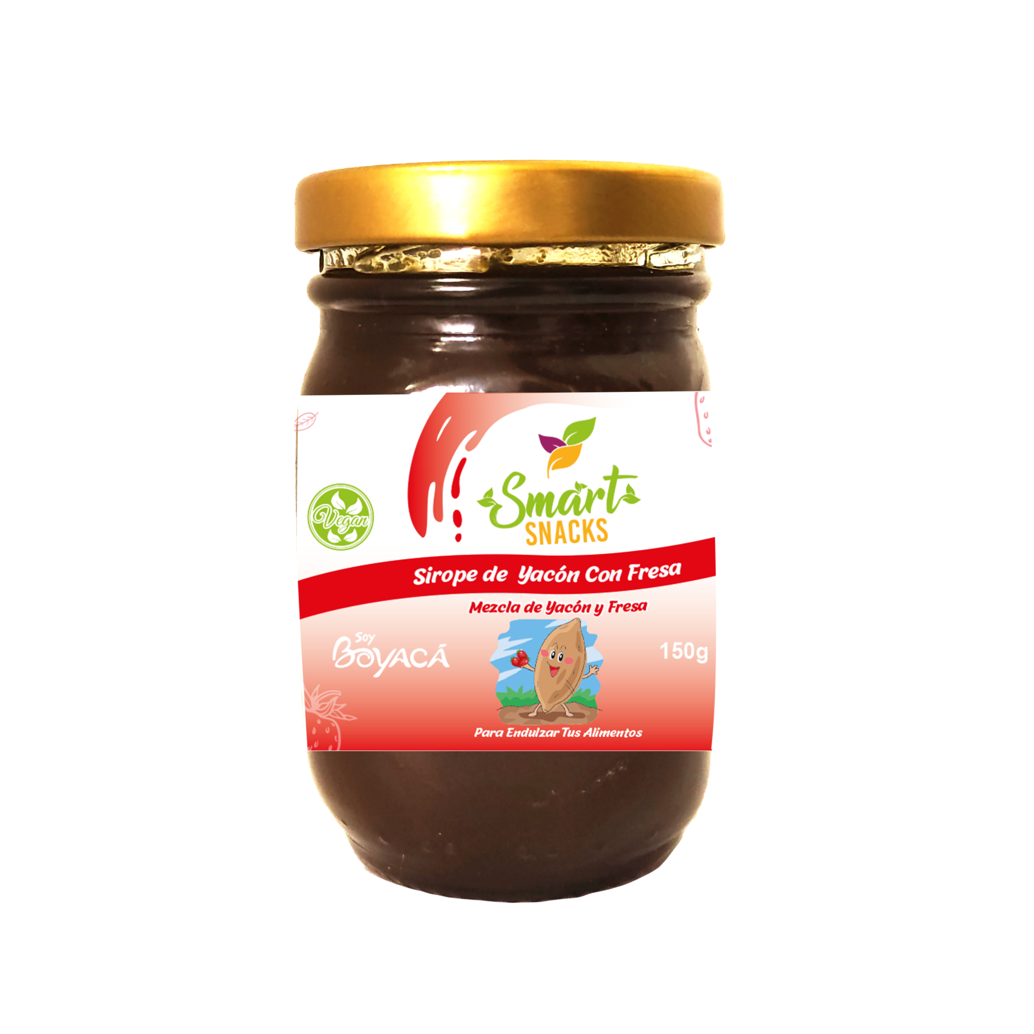 Sirope de Yacón con Fresa