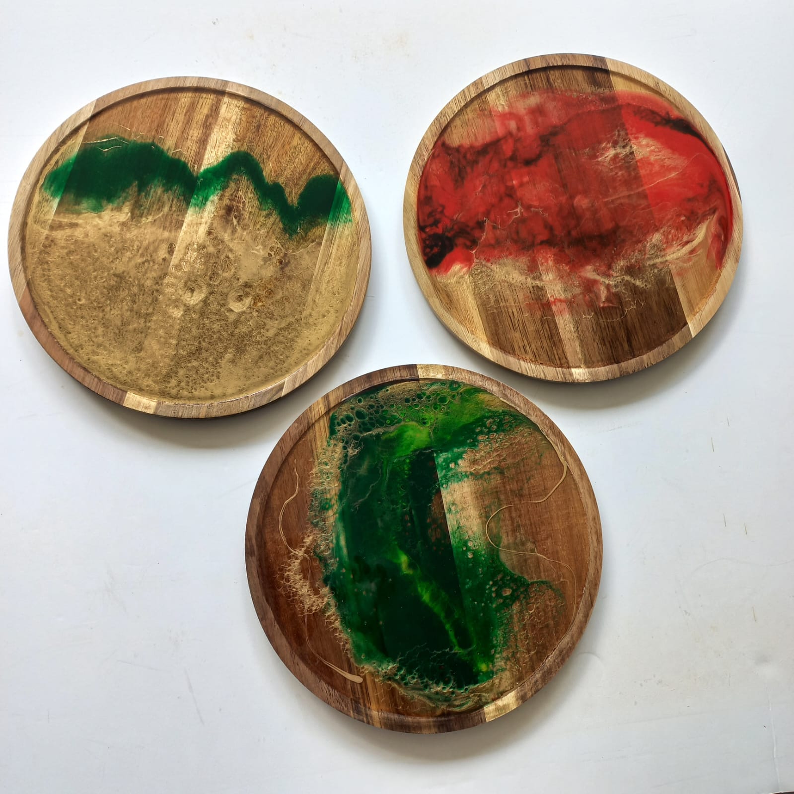 TABLA GIRATORIA EN MADERA