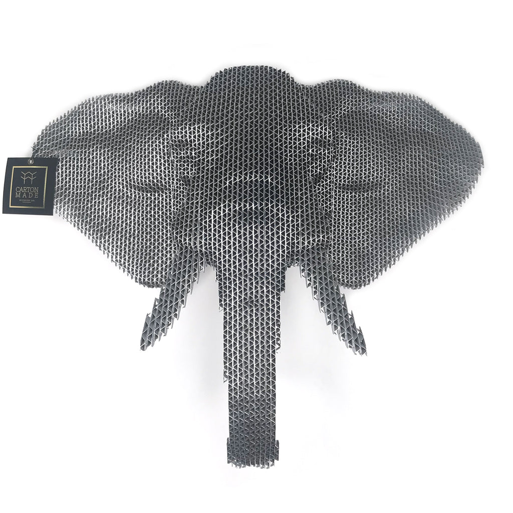 Figura de Cartón Cabeza de Elefante