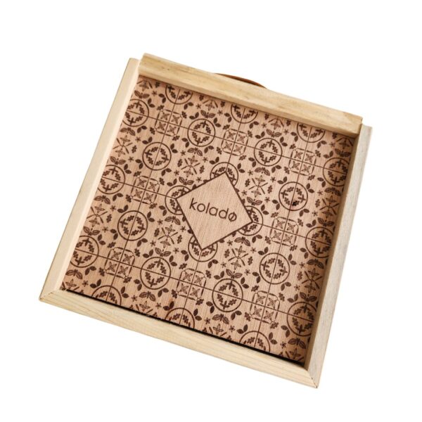 Caja Madera Especial 4 sabores Kolado caffé