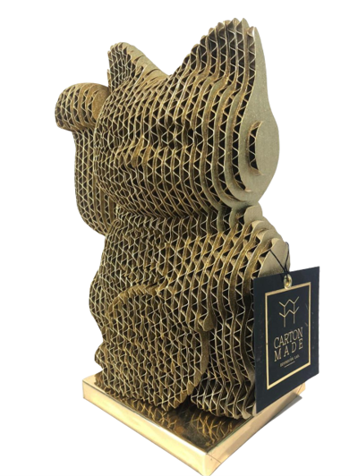 Figura de Cartón Gato de la Suerte