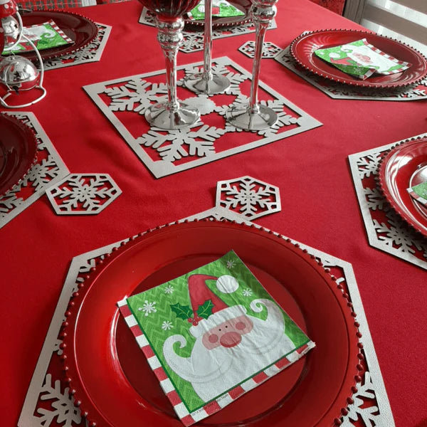 Individual Doble Faz - Navidad Modelo Hexágono