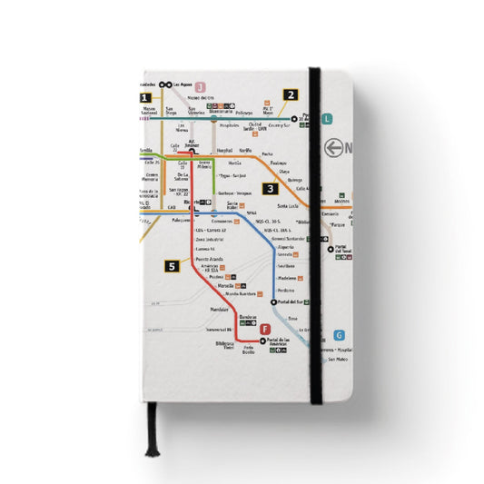 Notebook Media Carta Transmi Maps