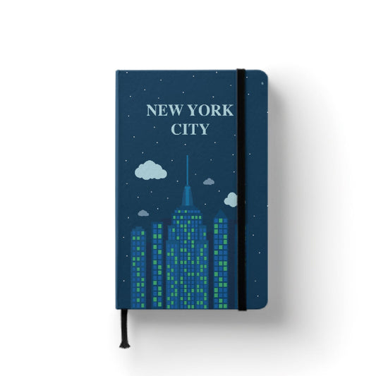Notebook Media Carta New York Blue