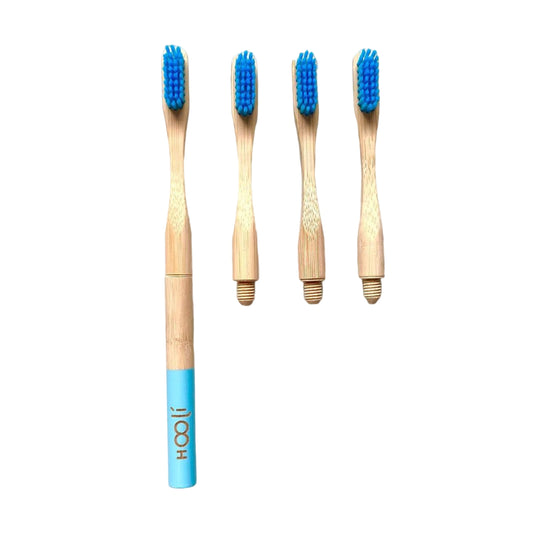 Cepillo de dientes de bambú Intercambiable