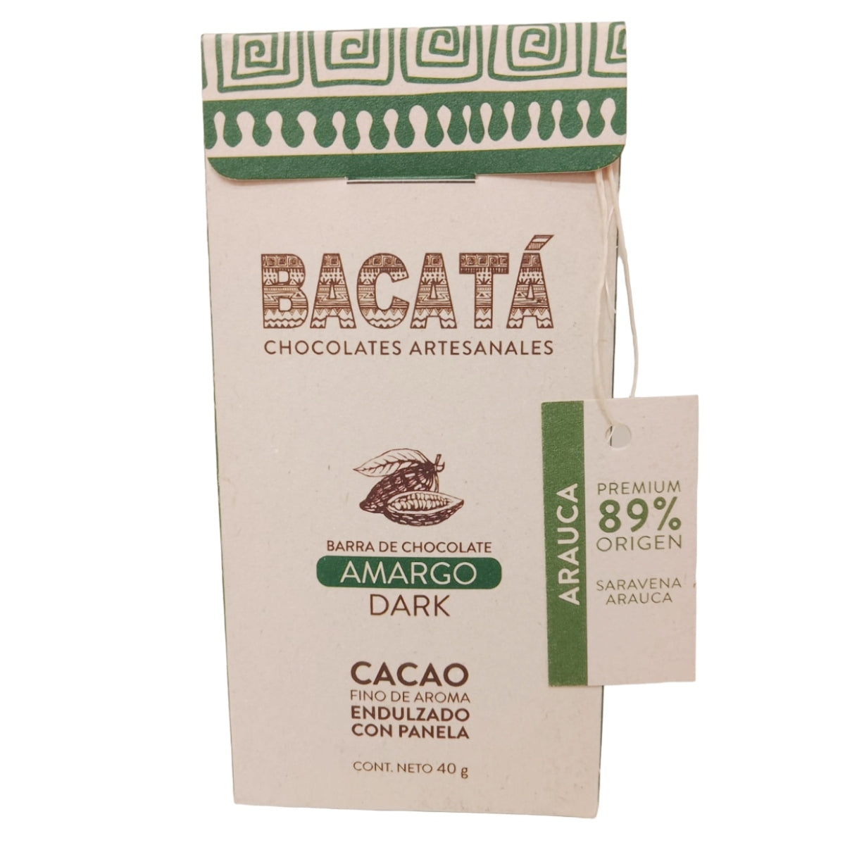 Barra de Chocolate Amargo 89%