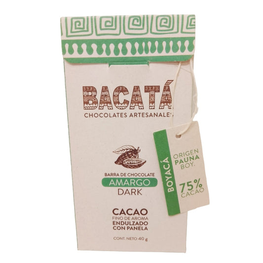 Barra de Chocolate Amargo 75%